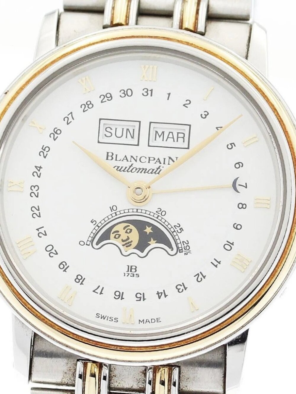 Blancpain Villeret Triple calendar moon phase Automatic Men's Watch